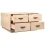 Couchtisch aus massivem Kiefernholz, 80 x 80 x 45 cm von vidaXL, Couchtisch - Ref: Foro24-821517, Preis: 133,06 €, Rabatt: %