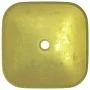 Lavabo de vidrio dorado 42x42x14 cm de vidaXL, Lavabos - Ref: Foro24-345260, Precio: 44,83 €, Descuento: %
