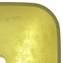 Lavabo de vidrio dorado 42x42x14 cm de vidaXL, Lavabos - Ref: Foro24-345260, Precio: 44,83 €, Descuento: %