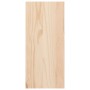 Botellero de madera maciza de pino 56x25x56 cm
