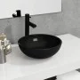 Waschbecken aus schwarzem gehärtetem Glas 35x12 cm von vidaXL, Sinkt - Ref: Foro24-345246, Preis: 67,24 €, Rabatt: %