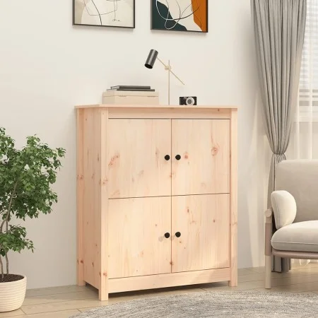 Sideboard aus massivem Kiefernholz, 83 x 41,5 x 100 cm von vidaXL, Sideboards - Ref: Foro24-821507, Preis: 119,15 €, Rabatt: %