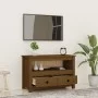 TV-Ständer Massivholz Kiefer honigbraun 79x35x52 cm von vidaXL, TV-Möbel - Ref: Foro24-821500, Preis: 89,70 €, Rabatt: %