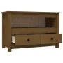 TV-Ständer Massivholz Kiefer honigbraun 79x35x52 cm von vidaXL, TV-Möbel - Ref: Foro24-821500, Preis: 89,70 €, Rabatt: %