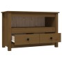 TV-Ständer Massivholz Kiefer honigbraun 79x35x52 cm von vidaXL, TV-Möbel - Ref: Foro24-821500, Preis: 90,88 €, Rabatt: %