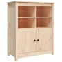 Sideboard aus massivem Kiefernholz, 83 x 41,5 x 100 cm von vidaXL, Sideboards - Ref: Foro24-821512, Preis: 113,90 €, Rabatt: %