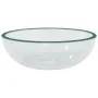 Lavabo de vidrio templado transparente 35x12 cm de vidaXL, Lavabos - Ref: Foro24-345234, Precio: 51,65 €, Descuento: %