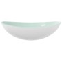 Lavabo de vidrio templado blanco 54,5x35x15,5 cm | Foro24.es | Tu tienda online para hogar, jardín y más Foro24.es
