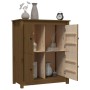 Honey brown solid pine wood sideboard 83x41.5x100 cm by vidaXL, Sideboards - Ref: Foro24-821510, Price: 109,37 €, Discount: %