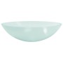 Frosted glass sink 50x37x14 cm by vidaXL, Sinks - Ref: Foro24-345243, Price: 67,80 €, Discount: %