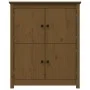 Aparador de madera maciza de pino marrón miel 83x41,5x100 cm de vidaXL, Aparadores - Ref: Foro24-821510, Precio: 109,37 €, De...
