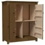 Aparador de madera maciza de pino marrón miel 83x41,5x100 cm de vidaXL, Aparadores - Ref: Foro24-821510, Precio: 109,37 €, De...