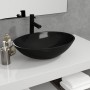 Schwarzes Glaswaschbecken 50x37x14 cm von vidaXL, Sinkt - Ref: Foro24-345249, Preis: 63,53 €, Rabatt: %