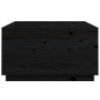 Couchtisch aus massivem Kiefernholz schwarz 80x80x45 cm von vidaXL, Couchtisch - Ref: Foro24-821521, Preis: 161,37 €, Rabatt: %