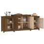 Honigbraunes Sideboard aus massivem Kiefernholz, 164 x 37 x 68 cm von vidaXL, Sideboards - Ref: Foro24-821495, Preis: 206,99 ...