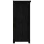Sideboard aus massivem Kiefernholz schwarz 83x41,5x100 cm von vidaXL, Sideboards - Ref: Foro24-821516, Preis: 133,09 €, Rabat...