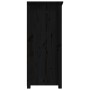 Solid black pine wood sideboard 83x41.5x100 cm by vidaXL, Sideboards - Ref: Foro24-821516, Price: 134,60 €, Discount: %