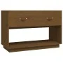 Mueble de TV madera maciza de pino marrón miel 90x40x60 cm de vidaXL, Muebles TV - Ref: Foro24-821525, Precio: 73,82 €, Descu...