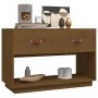 Mueble de TV madera maciza de pino marrón miel 90x40x60 cm de vidaXL, Muebles TV - Ref: Foro24-821525, Precio: 73,82 €, Descu...