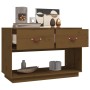 Honigbrauner TV-Schrank aus massivem Kiefernholz, 90 x 40 x 60 cm von vidaXL, TV-Möbel - Ref: Foro24-821525, Preis: 73,82 €, ...