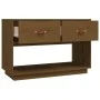 Mueble de TV madera maciza de pino marrón miel 90x40x60 cm de vidaXL, Muebles TV - Ref: Foro24-821525, Precio: 73,82 €, Descu...