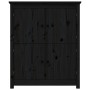 Sideboard aus massivem schwarzem Kiefernholz, 83 x 41,5 x 100 cm von vidaXL, Sideboards - Ref: Foro24-821511, Preis: 137,60 €...