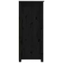 Aparador de madera maciza de pino negro 83x41,5x100 cm de vidaXL, Aparadores - Ref: Foro24-821511, Precio: 115,77 €, Descuent...