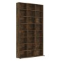 CD-Regal aus geräuchertem Eichensperrholz, 102 x 23 x 177,5 cm von vidaXL, CD- und DVD-Speicher - Ref: Foro24-815090, Preis: ...