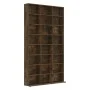 Smoked oak plywood CD shelf 102x23x177.5 cm by vidaXL, CD and DVD storage - Ref: Foro24-815090, Price: 104,27 €, Discount: %