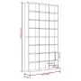 Smoked oak plywood CD shelf 102x23x177.5 cm by vidaXL, CD and DVD storage - Ref: Foro24-815090, Price: 104,27 €, Discount: %