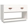 TV-Ständer aus massivem Kiefernholz weiß 90x40x60 cm von vidaXL, TV-Möbel - Ref: Foro24-821523, Preis: 97,88 €, Rabatt: %