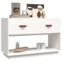 TV-Ständer aus massivem Kiefernholz weiß 90x40x60 cm von vidaXL, TV-Möbel - Ref: Foro24-821523, Preis: 96,73 €, Rabatt: %