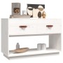 TV-Ständer aus massivem Kiefernholz weiß 90x40x60 cm von vidaXL, TV-Möbel - Ref: Foro24-821523, Preis: 97,88 €, Rabatt: %