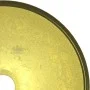Tempered glass golden sink 30x12 cm by vidaXL, Sinks - Ref: Foro24-345259, Price: 60,45 €, Discount: %