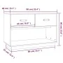TV-Ständer aus massivem Kiefernholz weiß 90x40x60 cm von vidaXL, TV-Möbel - Ref: Foro24-821523, Preis: 96,73 €, Rabatt: %