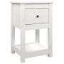 Bedside tables 2 pcs solid white pine wood 40x35x61.5 cm by vidaXL, Lockers and storage cabinets - Ref: Foro24-821732, Price:...