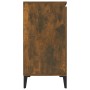 Sideboard aus geräuchertem Eichensperrholz, 104 x 35 x 70 cm von vidaXL, Sideboards - Ref: Foro24-815165, Preis: 95,37 €, Rab...