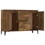 Sideboard aus geräuchertem Eichensperrholz, 104 x 35 x 70 cm von vidaXL, Sideboards - Ref: Foro24-815165, Preis: 95,37 €, Rab...