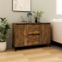Sideboard aus geräuchertem Eichensperrholz, 104 x 35 x 70 cm von vidaXL, Sideboards - Ref: Foro24-815165, Preis: 95,37 €, Rab...