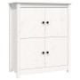 Solid white pine wood sideboard 83x41.5x100 cm by vidaXL, Sideboards - Ref: Foro24-821508, Price: 143,64 €, Discount: %