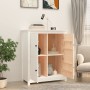 Sideboard aus massivem weißem Kiefernholz, 83 x 41,5 x 100 cm von vidaXL, Sideboards - Ref: Foro24-821508, Preis: 143,64 €, R...
