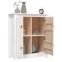 Sideboard aus massivem weißem Kiefernholz, 83 x 41,5 x 100 cm von vidaXL, Sideboards - Ref: Foro24-821508, Preis: 141,79 €, R...