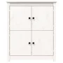 Solid white pine wood sideboard 83x41.5x100 cm by vidaXL, Sideboards - Ref: Foro24-821508, Price: 141,79 €, Discount: %