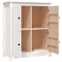 Sideboard aus massivem weißem Kiefernholz, 83 x 41,5 x 100 cm von vidaXL, Sideboards - Ref: Foro24-821508, Preis: 143,64 €, R...