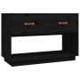 Mueble de TV madera maciza de pino negro 90x40x60 cm de vidaXL, Muebles TV - Ref: Foro24-821526, Precio: 97,72 €, Descuento: %