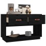 Massiver TV-Schrank aus schwarzem Kiefernholz, 90 x 40 x 60 cm von vidaXL, TV-Möbel - Ref: Foro24-821526, Preis: 97,79 €, Rab...