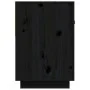 Mueble de TV madera maciza de pino negro 90x40x60 cm de vidaXL, Muebles TV - Ref: Foro24-821526, Precio: 96,62 €, Descuento: %