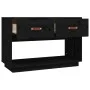 Mueble de TV madera maciza de pino negro 90x40x60 cm de vidaXL, Muebles TV - Ref: Foro24-821526, Precio: 96,62 €, Descuento: %