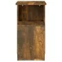 Beistelltisch aus geräuchertem Eichensperrholz, 36 x 30 x 56 cm von vidaXL, Seitentische - Ref: Foro24-815189, Preis: 27,55 €...