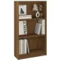 Bücherregal aus braunem Eichensperrholz 60x24x109cm von vidaXL, Bücherregale und Regale - Ref: Foro24-815089, Preis: 53,08 €,...